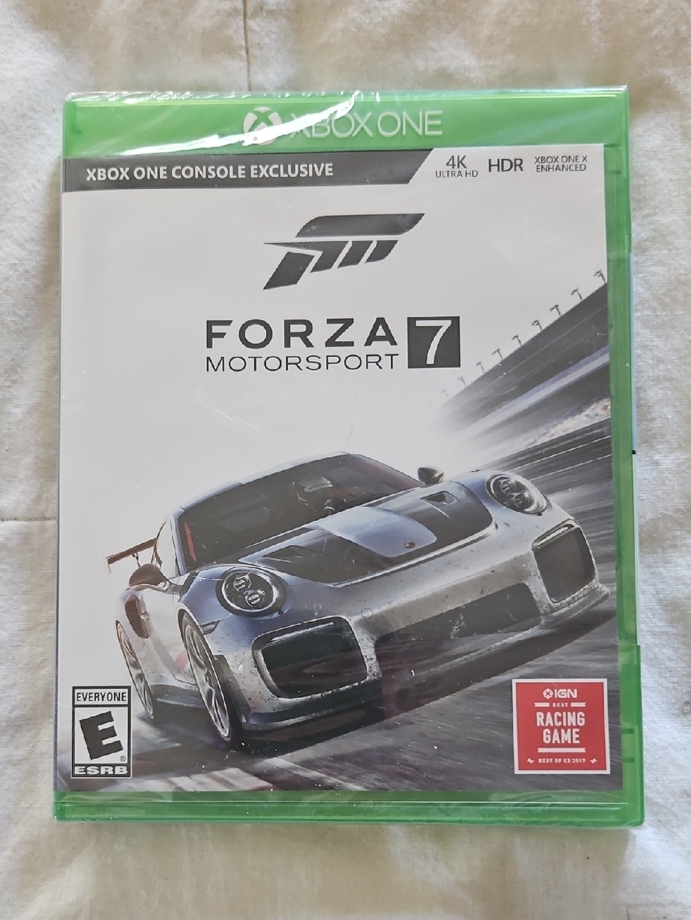New Sealed Xbox One Forza Motorsport 7 - Silver Racing Game 2017